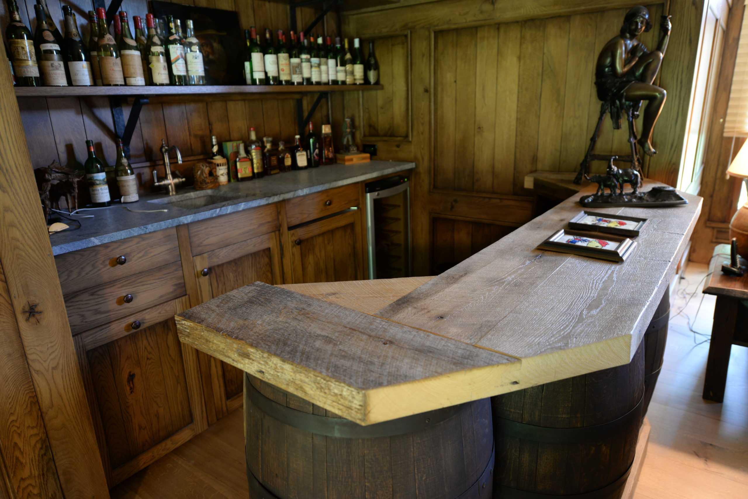 Reclaimed Oak Barn Wood Farmhouse Table Top (Only)